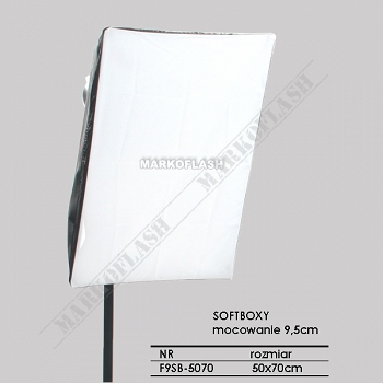 Softbox  moc.9,5cm   50x70 cm 