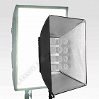 Lampa 12x 24W + softbox 60x80