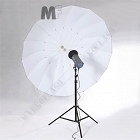 Zestaw: Apus Pro 600Ws + statyw 2,8m +  parasol 180cm